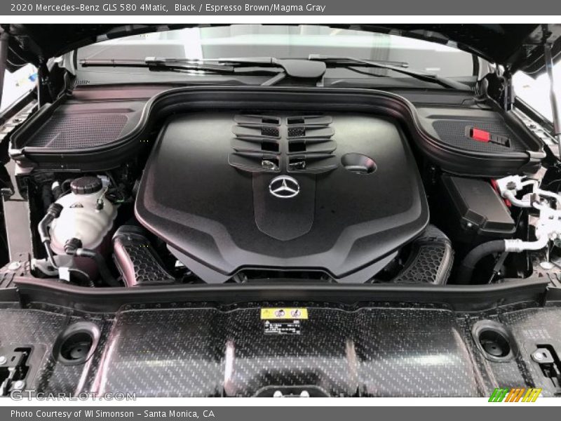 Black / Espresso Brown/Magma Gray 2020 Mercedes-Benz GLS 580 4Matic