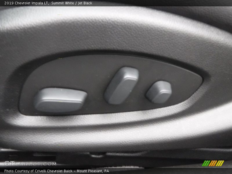 Summit White / Jet Black 2019 Chevrolet Impala LT