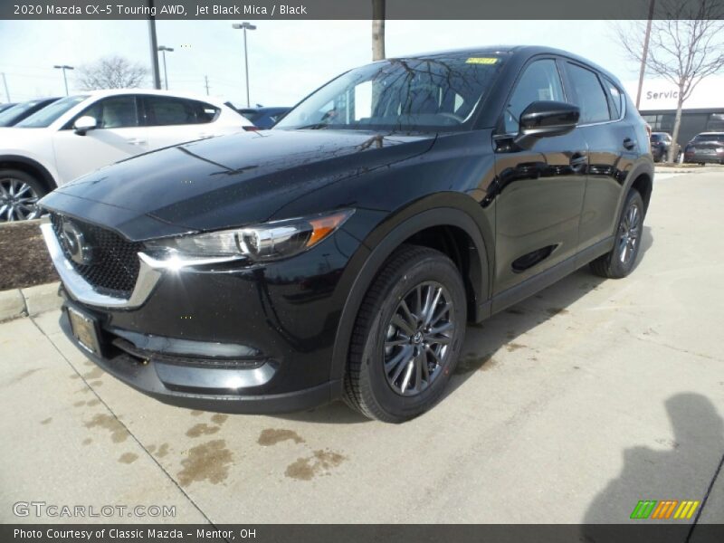 Jet Black Mica / Black 2020 Mazda CX-5 Touring AWD