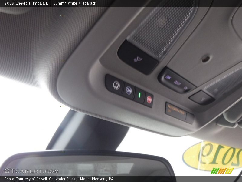Summit White / Jet Black 2019 Chevrolet Impala LT