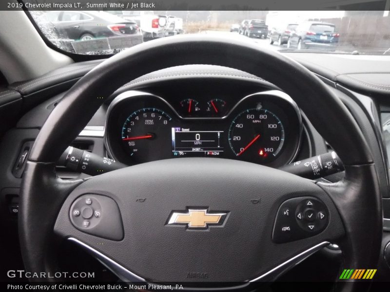 Summit White / Jet Black 2019 Chevrolet Impala LT