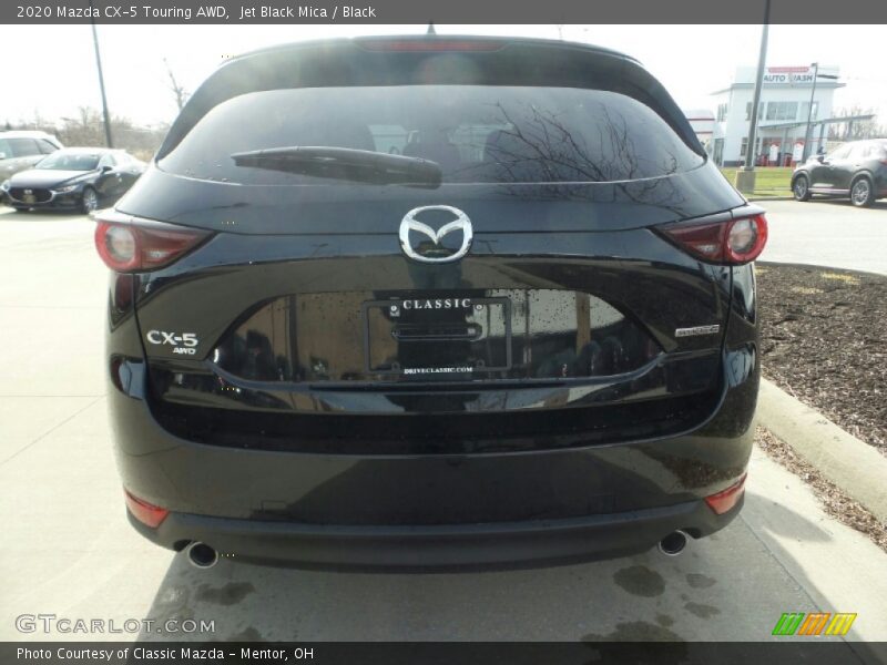 Jet Black Mica / Black 2020 Mazda CX-5 Touring AWD