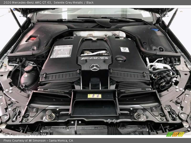 Selenite Grey Metallic / Black 2020 Mercedes-Benz AMG GT 63
