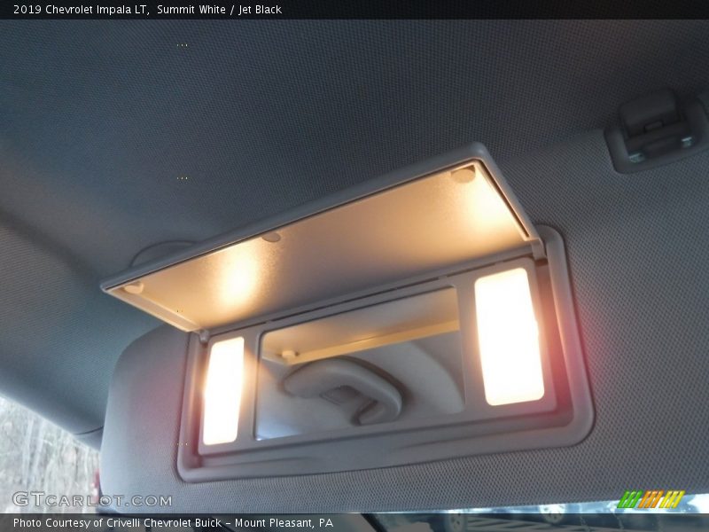 Summit White / Jet Black 2019 Chevrolet Impala LT
