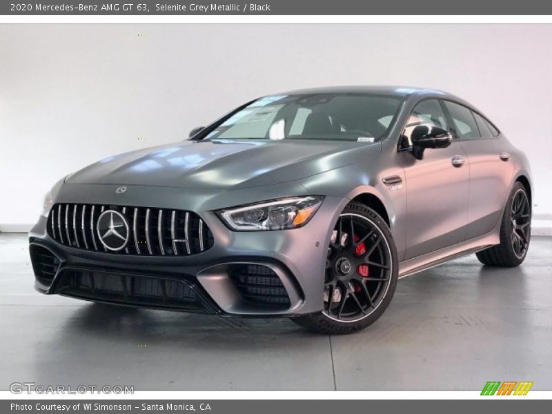 Selenite Grey Metallic / Black 2020 Mercedes-Benz AMG GT 63