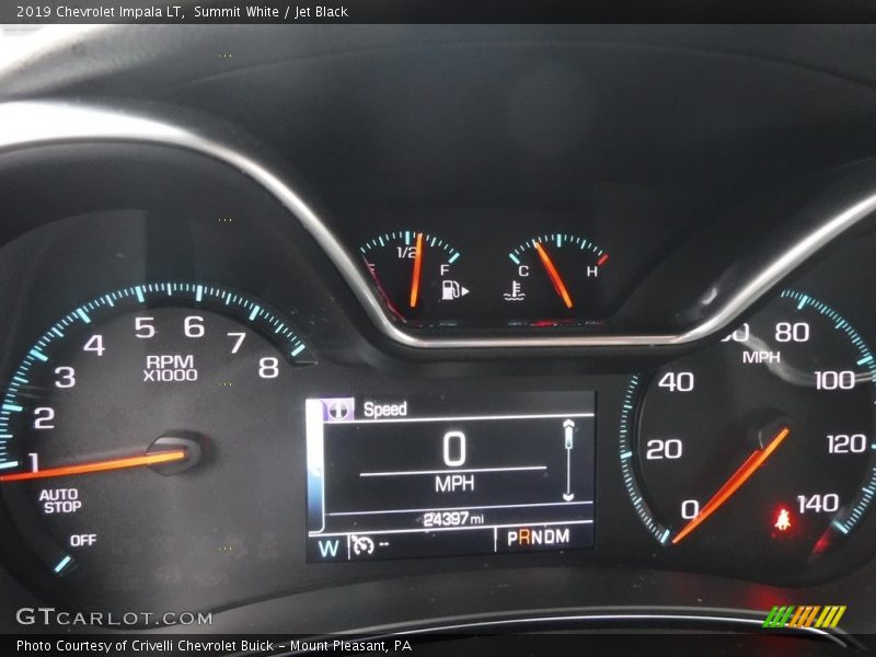 Summit White / Jet Black 2019 Chevrolet Impala LT