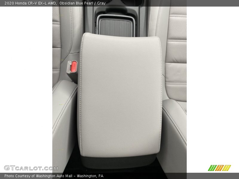 Obsidian Blue Pearl / Gray 2020 Honda CR-V EX-L AWD