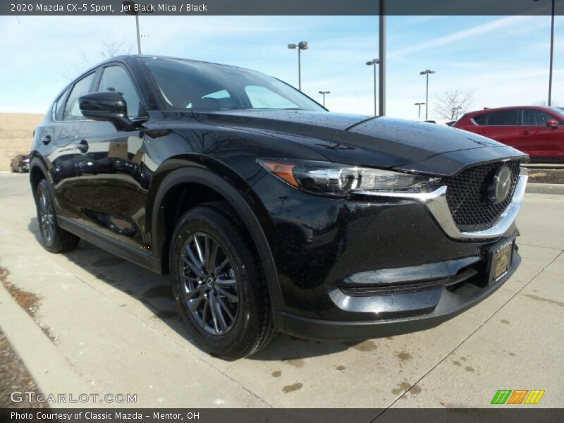 Jet Black Mica / Black 2020 Mazda CX-5 Sport