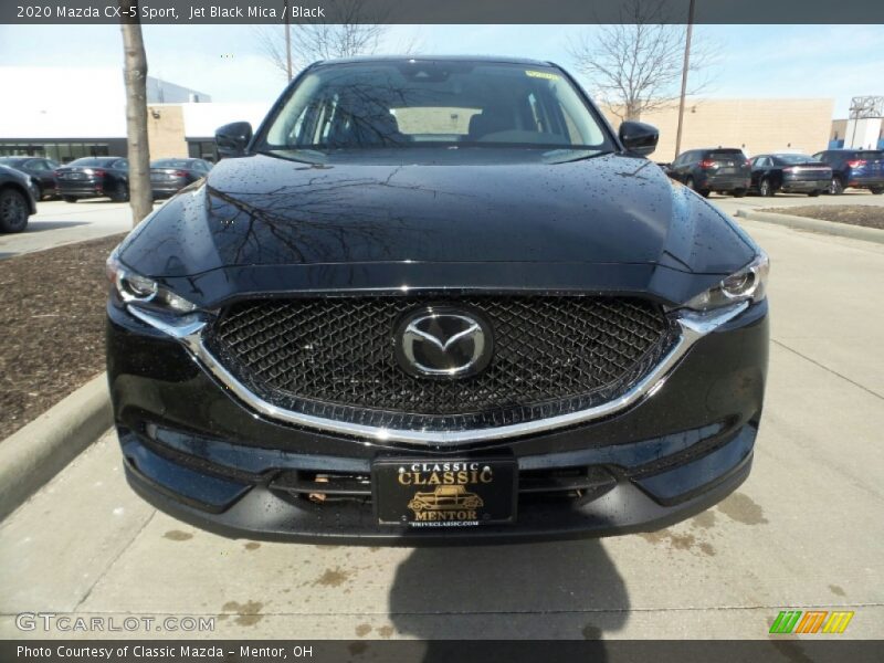 Jet Black Mica / Black 2020 Mazda CX-5 Sport