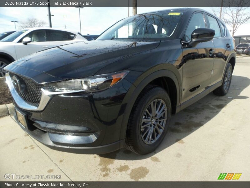 Jet Black Mica / Black 2020 Mazda CX-5 Sport