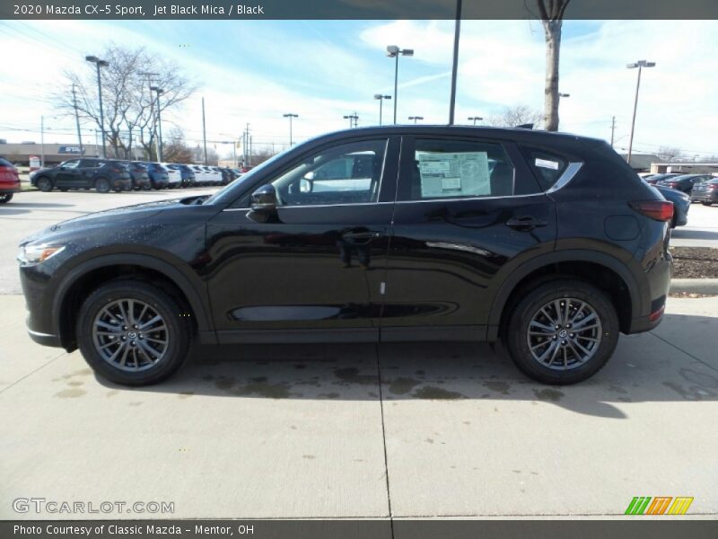 Jet Black Mica / Black 2020 Mazda CX-5 Sport