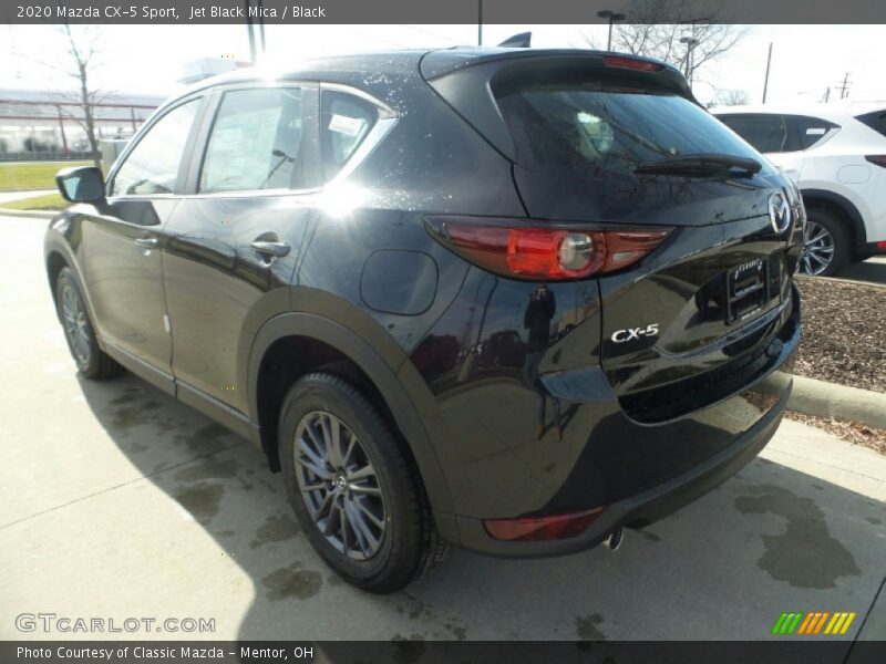 Jet Black Mica / Black 2020 Mazda CX-5 Sport