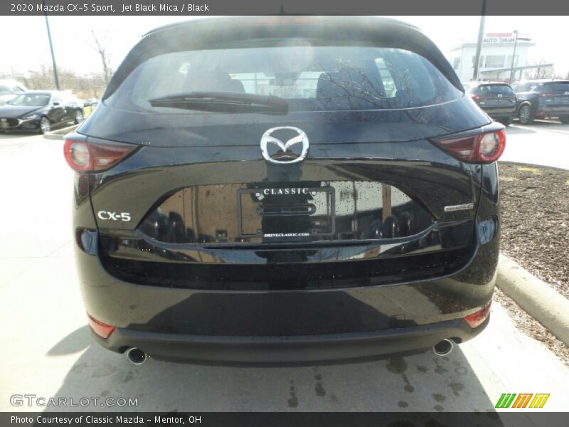 Jet Black Mica / Black 2020 Mazda CX-5 Sport