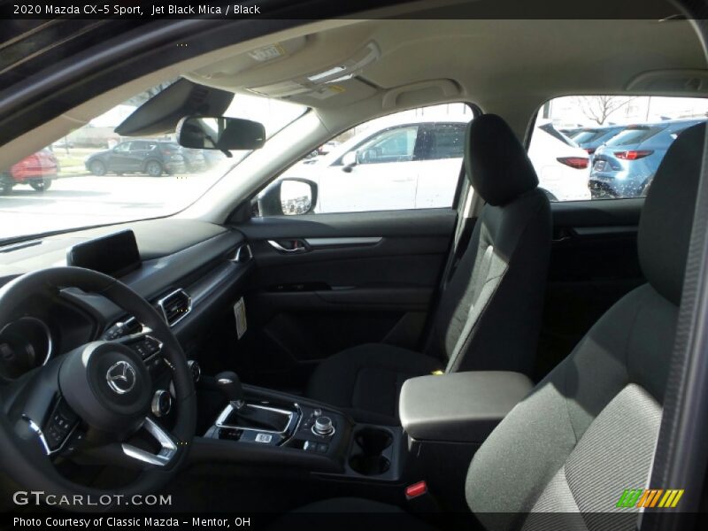 Jet Black Mica / Black 2020 Mazda CX-5 Sport