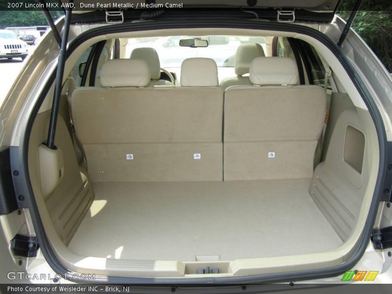 Dune Pearl Metallic / Medium Camel 2007 Lincoln MKX AWD