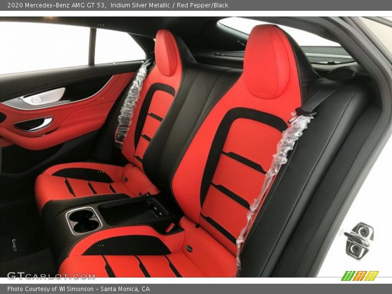 Rear Seat of 2020 AMG GT 53