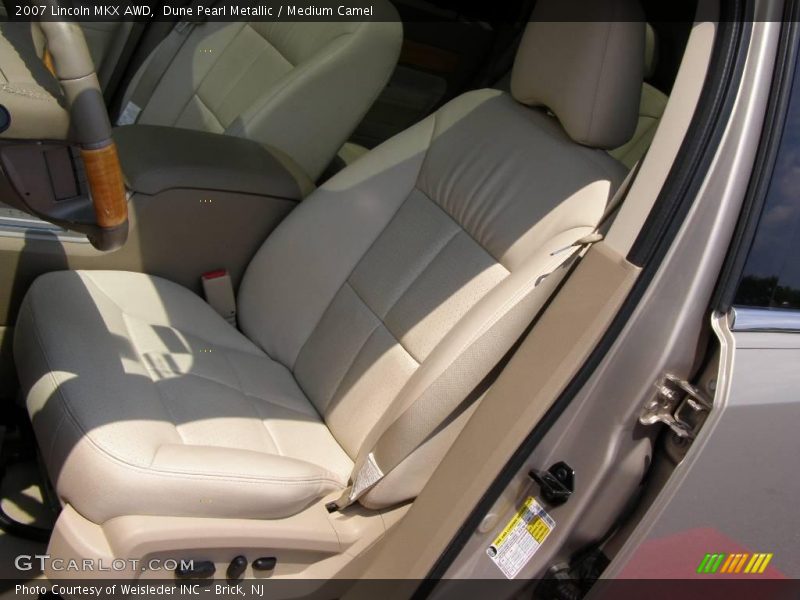 Dune Pearl Metallic / Medium Camel 2007 Lincoln MKX AWD