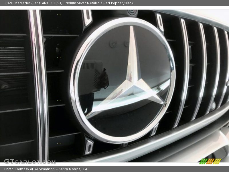 Iridium Silver Metallic / Red Pepper/Black 2020 Mercedes-Benz AMG GT 53