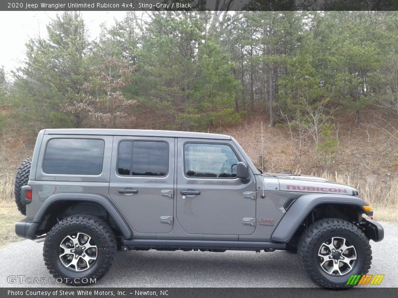 Sting-Gray / Black 2020 Jeep Wrangler Unlimited Rubicon 4x4