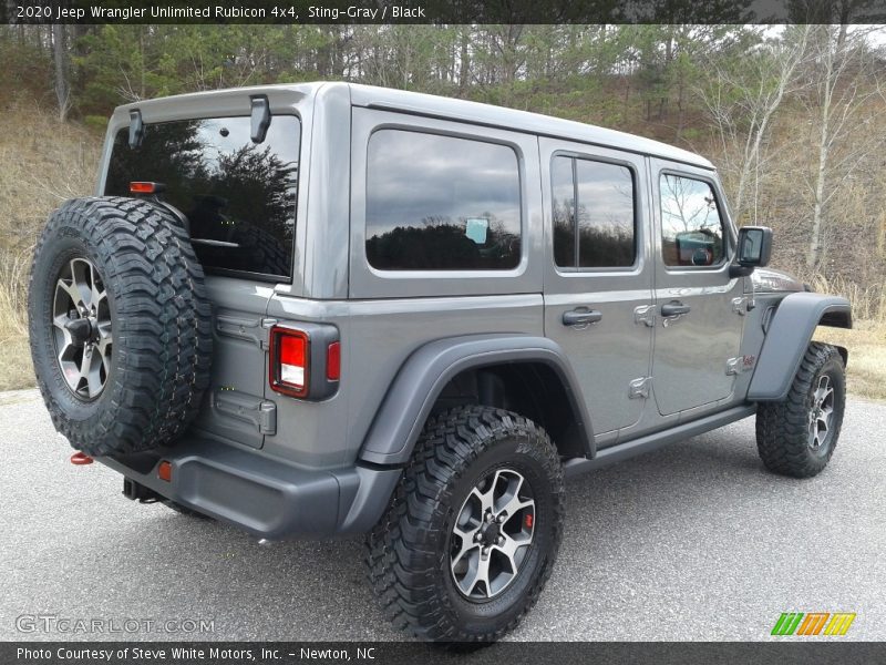 Sting-Gray / Black 2020 Jeep Wrangler Unlimited Rubicon 4x4