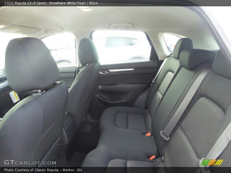 Snowflake White Pearl / Black 2020 Mazda CX-5 Sport