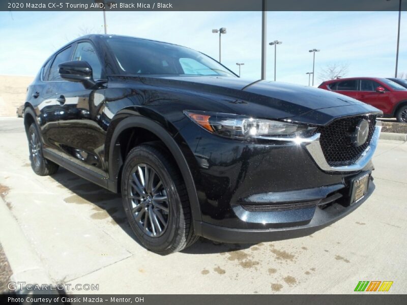Jet Black Mica / Black 2020 Mazda CX-5 Touring AWD