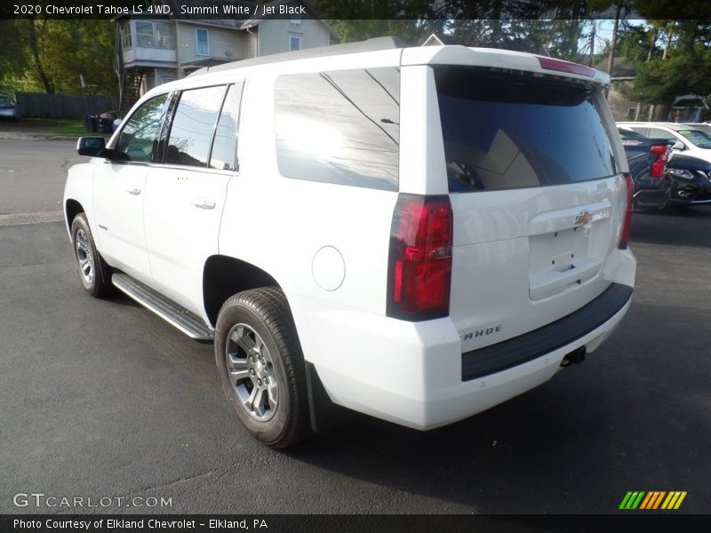 Summit White / Jet Black 2020 Chevrolet Tahoe LS 4WD
