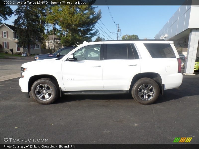 Summit White / Jet Black 2020 Chevrolet Tahoe LS 4WD