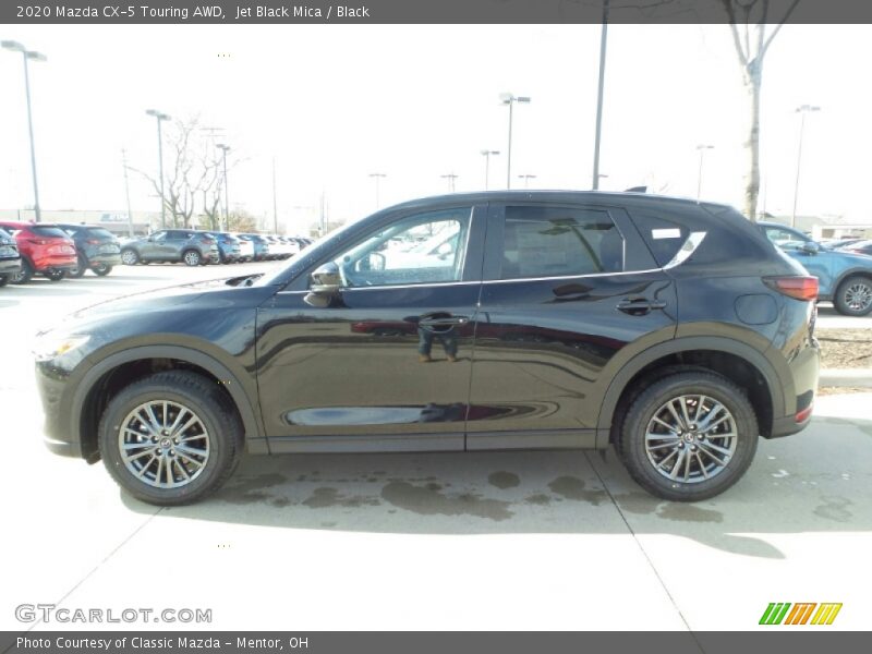 Jet Black Mica / Black 2020 Mazda CX-5 Touring AWD