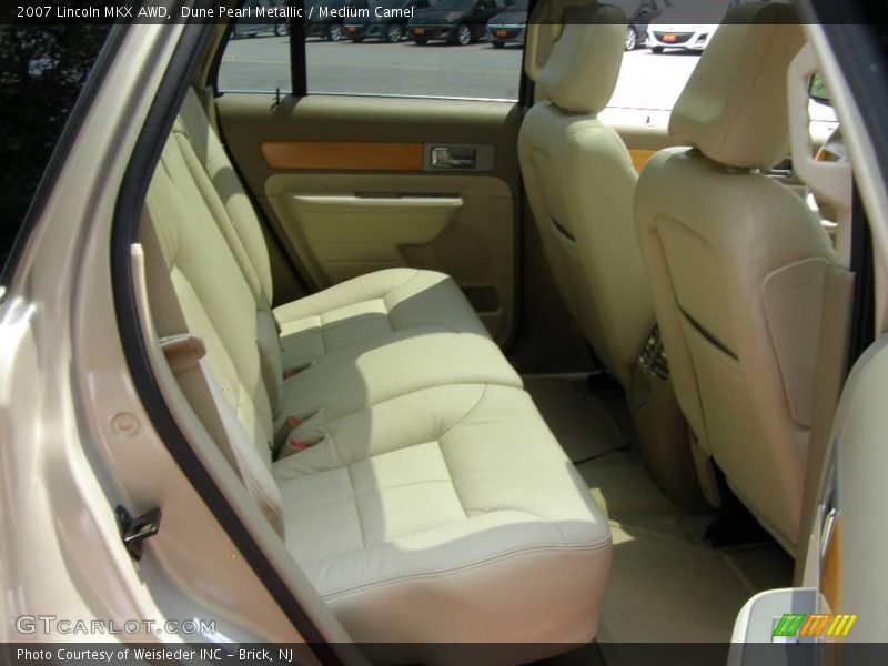 Dune Pearl Metallic / Medium Camel 2007 Lincoln MKX AWD