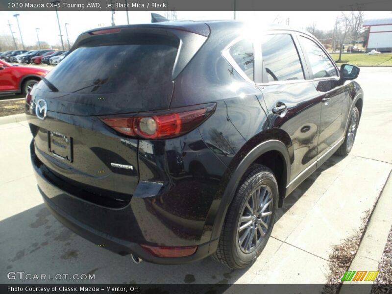 Jet Black Mica / Black 2020 Mazda CX-5 Touring AWD
