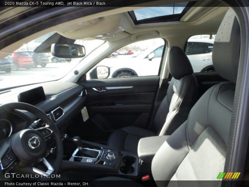Jet Black Mica / Black 2020 Mazda CX-5 Touring AWD