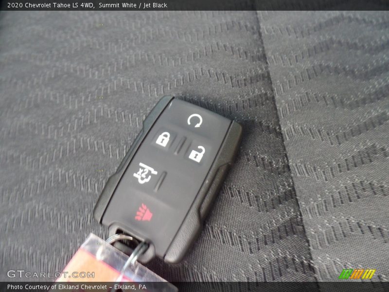 Summit White / Jet Black 2020 Chevrolet Tahoe LS 4WD