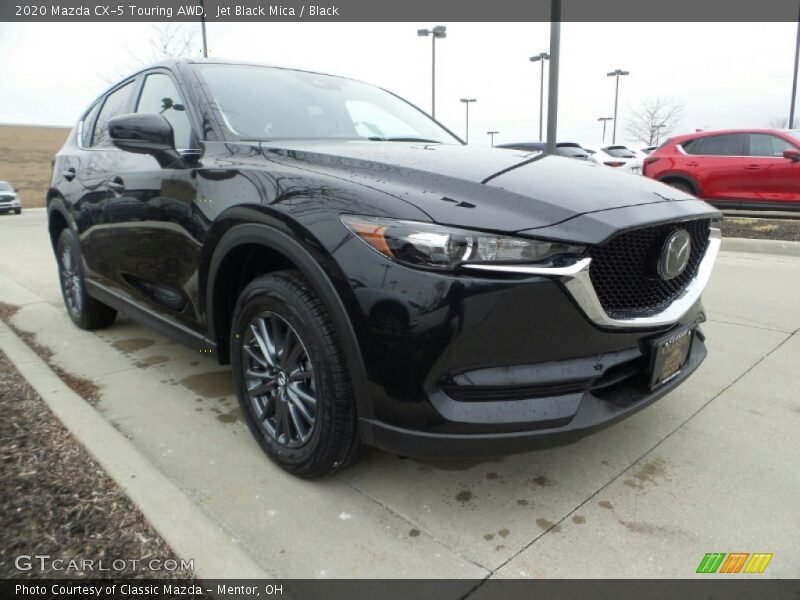 Jet Black Mica / Black 2020 Mazda CX-5 Touring AWD