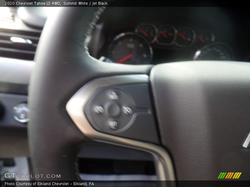 Summit White / Jet Black 2020 Chevrolet Tahoe LS 4WD