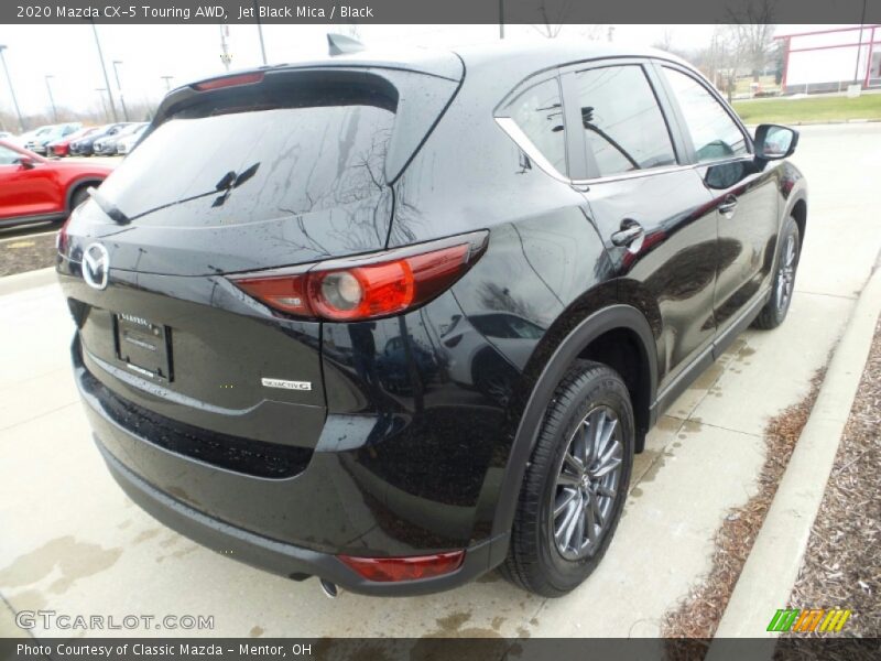 Jet Black Mica / Black 2020 Mazda CX-5 Touring AWD