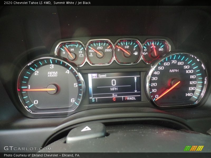 Summit White / Jet Black 2020 Chevrolet Tahoe LS 4WD