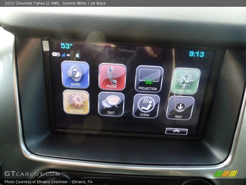 Summit White / Jet Black 2020 Chevrolet Tahoe LS 4WD