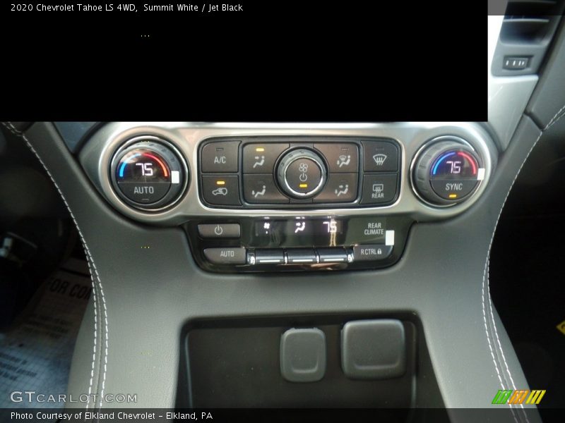 Summit White / Jet Black 2020 Chevrolet Tahoe LS 4WD