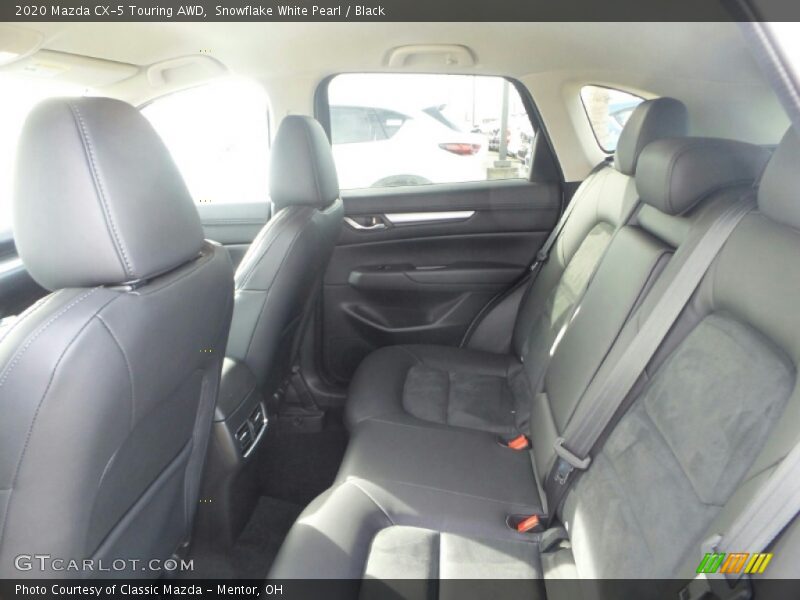 Snowflake White Pearl / Black 2020 Mazda CX-5 Touring AWD