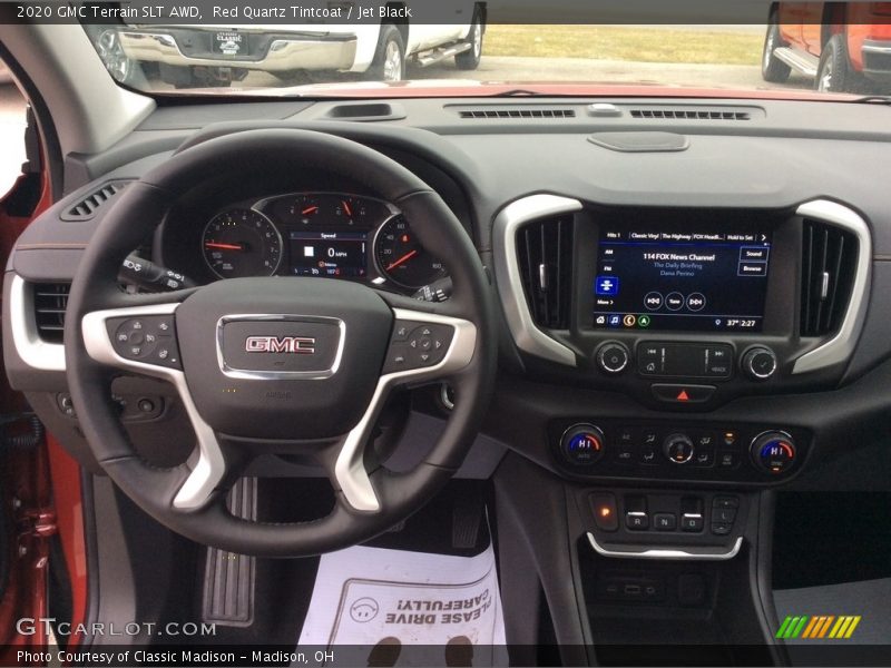 Red Quartz Tintcoat / Jet Black 2020 GMC Terrain SLT AWD