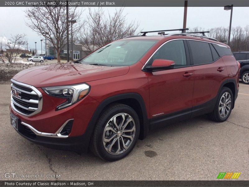 Red Quartz Tintcoat / Jet Black 2020 GMC Terrain SLT AWD