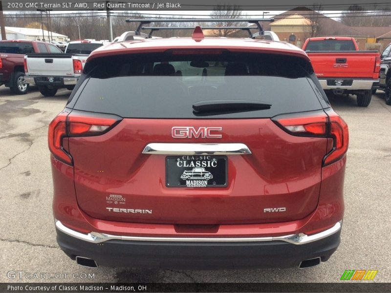 Red Quartz Tintcoat / Jet Black 2020 GMC Terrain SLT AWD