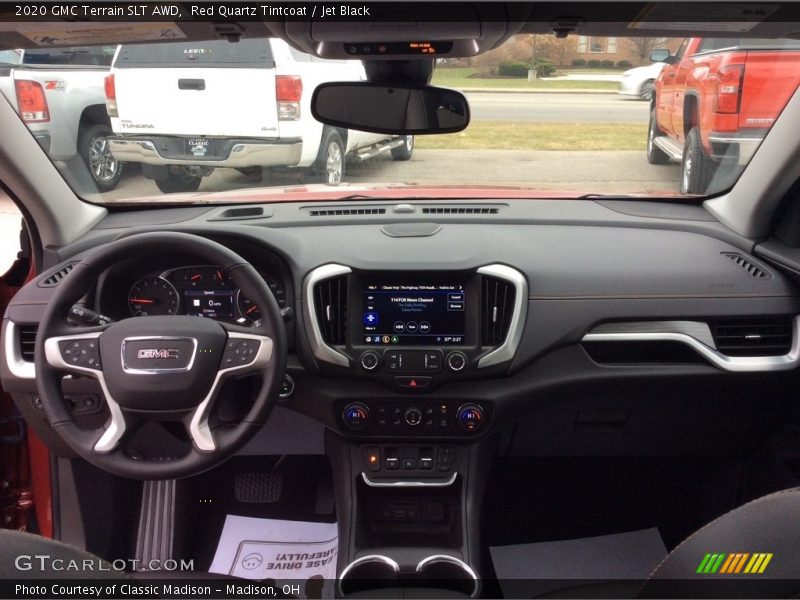 Red Quartz Tintcoat / Jet Black 2020 GMC Terrain SLT AWD