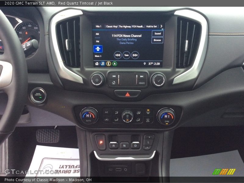 Red Quartz Tintcoat / Jet Black 2020 GMC Terrain SLT AWD
