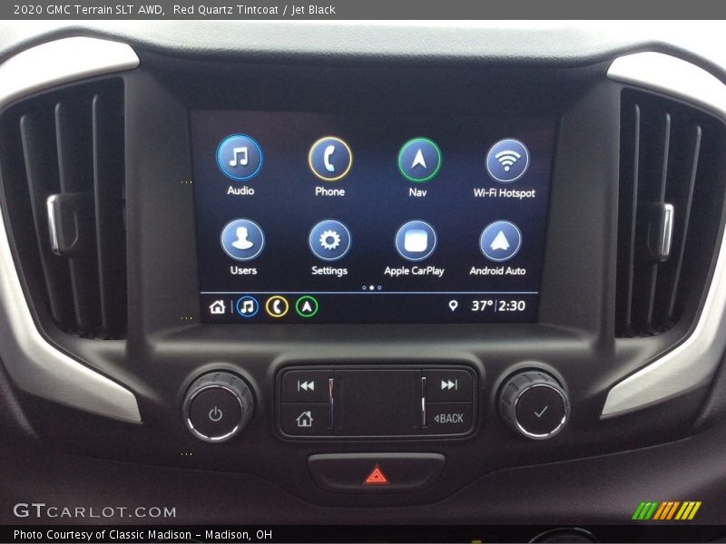 Red Quartz Tintcoat / Jet Black 2020 GMC Terrain SLT AWD