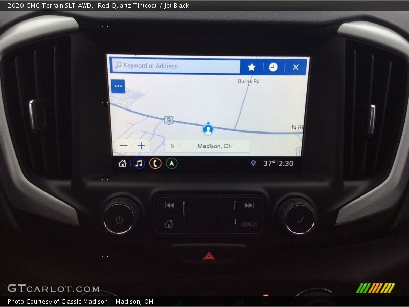 Red Quartz Tintcoat / Jet Black 2020 GMC Terrain SLT AWD