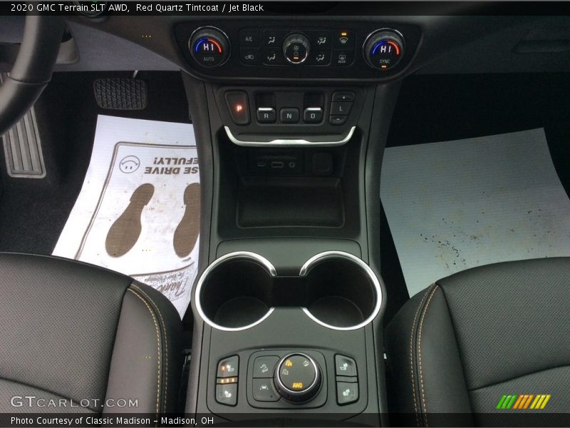 Red Quartz Tintcoat / Jet Black 2020 GMC Terrain SLT AWD