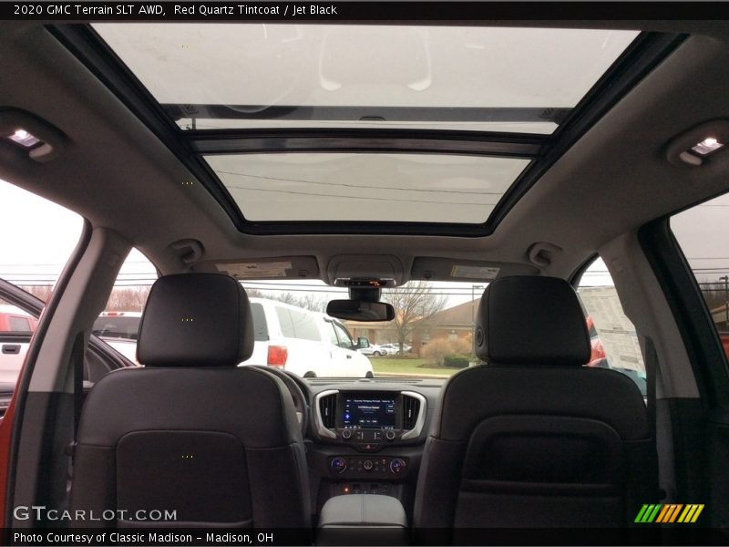 Red Quartz Tintcoat / Jet Black 2020 GMC Terrain SLT AWD