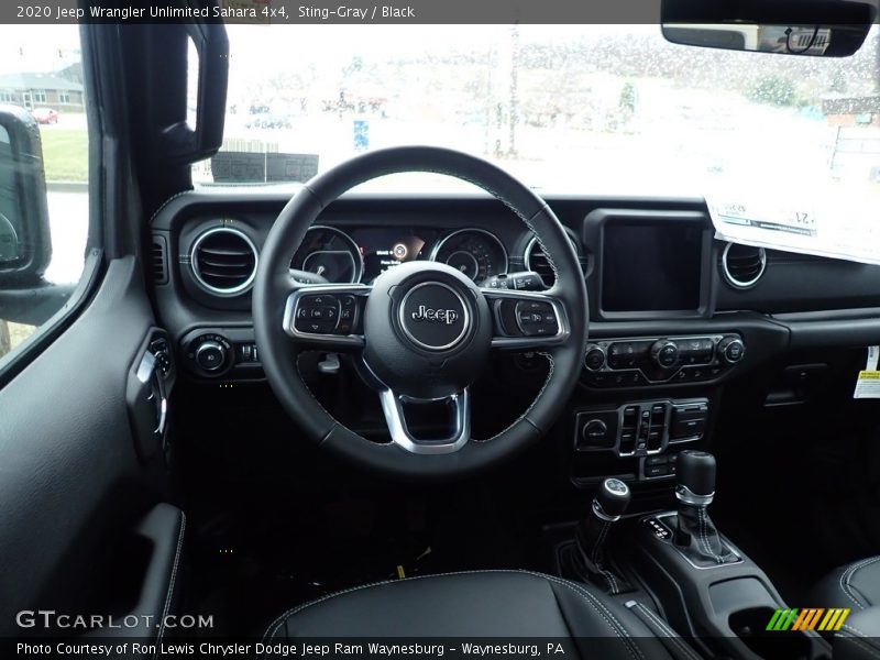 Sting-Gray / Black 2020 Jeep Wrangler Unlimited Sahara 4x4